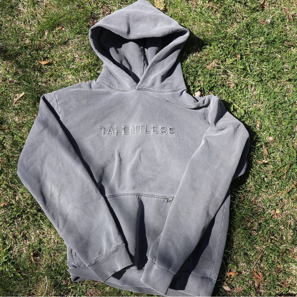 Talentless Gray Hoodie for Men